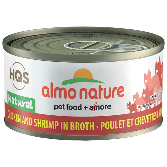 Almo-Chicken & Shrimp in Broth 24/70GM | Cat