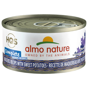 Almo-Complete Mackerel Recipe with Sweet Potatoes 24/70GM |Cat