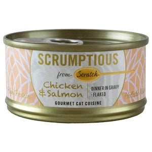 SCRUMPTIOUS Chicken & Salmon 24/2.8OZ | Cat