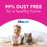 Okocat  Super Soft Wood Cat Litter-Natural, Clumping 5.1kg