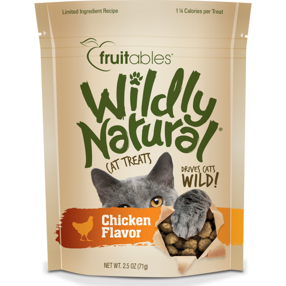 Fruitables Cat Wildly Natural Treats Free Range Chicken 71 g