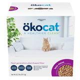 Okocat Less Mess Wood Cat Litter - Natural, Clumping 6.7kg