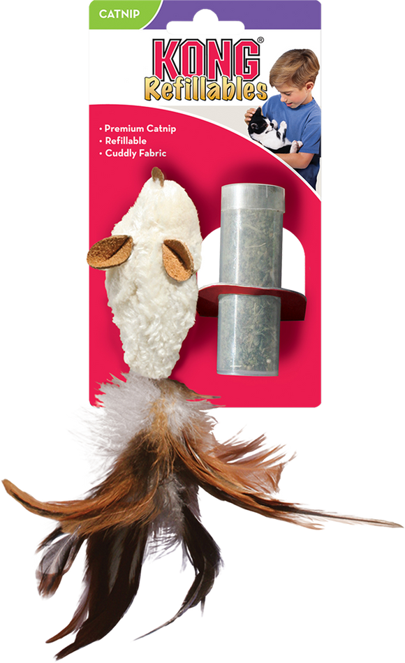 Feather Mouse | Catnip Refillable