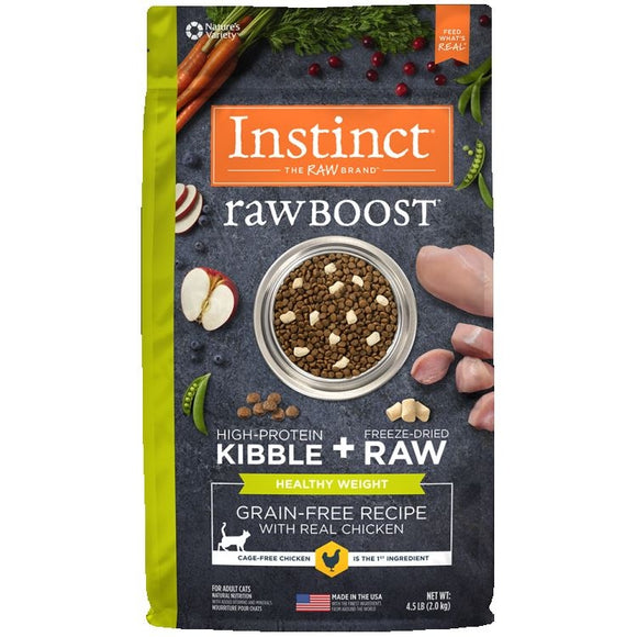 INSTINCT Cat Raw Boost Chicken Healthy Weight 2kg/4.5kg