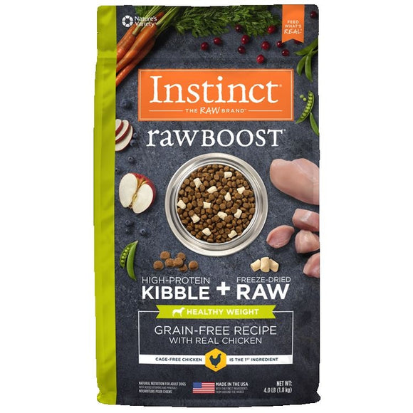 INSTINCT Dog Raw Boost Chicken Healthy Weight