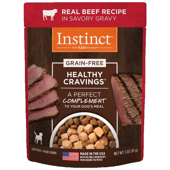 INSTINCT Healthy Cravings Dog Beef 24/3oz