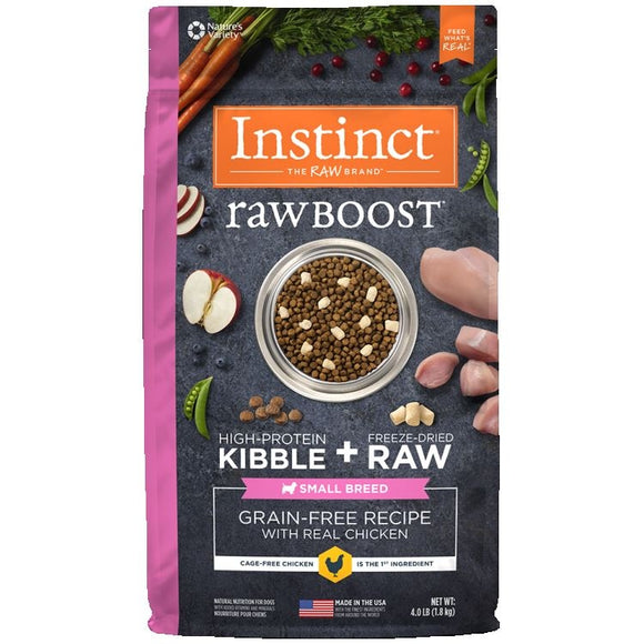 INSTINCT Dog Raw Boost Chicken Small Breed 1.81kg