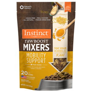 Instinct Dog Raw Boost FD Mixers Mobility Support 5.5 oz