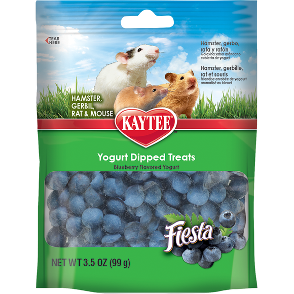Kaytee Fiesta Blueberry Yogurt Dipped Treat 3.5OZ