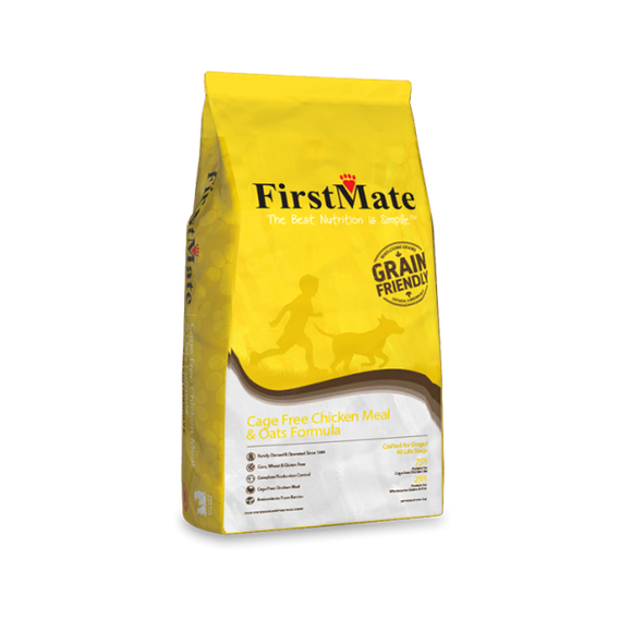 FirstMate Dog Grain Friendly Cage Free Chicken Meal & Oats