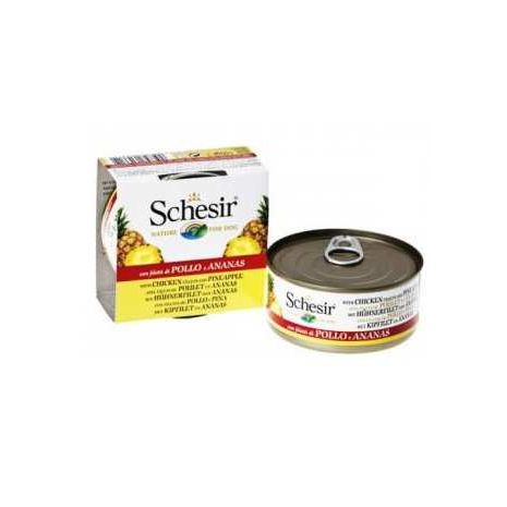 Schesir -Can for Cat Chicken Fillet with Pineapple