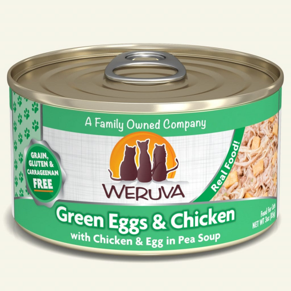 Weruva Cat GF Green Eggs & Chicken 24/5.5oz