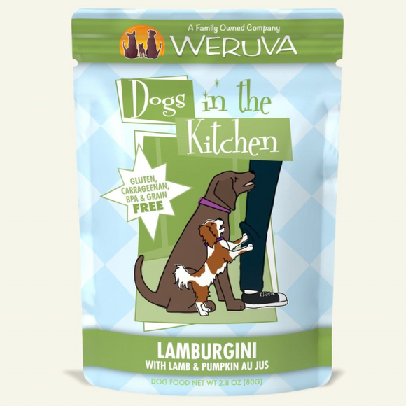 Dogs in the Kitchen Lamburgini 12/2.8 oz Pouch