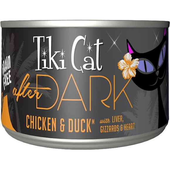 Tiki Cat After Dark GF Chicken/Duck 8/5.5 oz