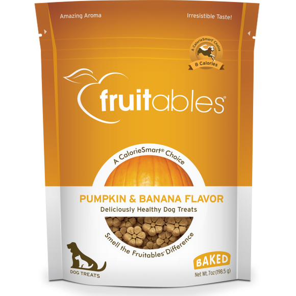 Fruitables Dog Pumpkin & Banana Crunchy Treats 198 g