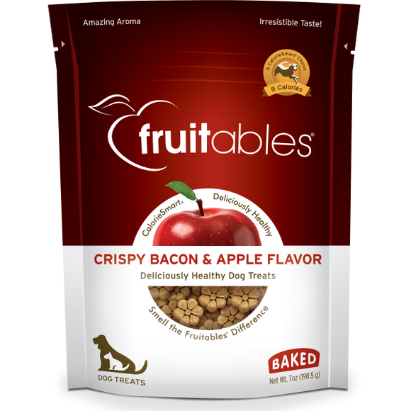 Fruitables Dog Crispy Bacon & Apple Crunchy Treats 198 g