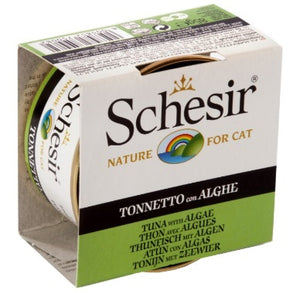 Schesir-Tuna and Seaweed Canned Cat Food