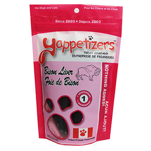 Yappetizers-Bison Liver 100g