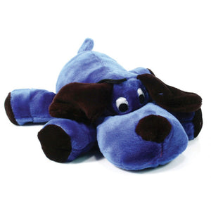 BURG Plush Growling Blue Dog
