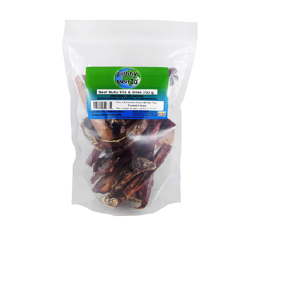 Puppy Love-PW Beef Bully Bits & Bites 300g